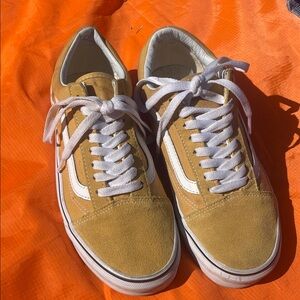 Vans Men's Mustard Yellow Sneakers